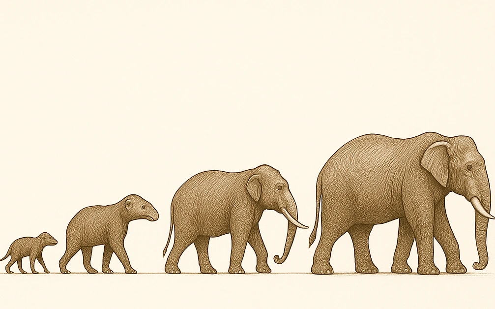 Evolution of Elephants:elephant sanctuary chiang mai