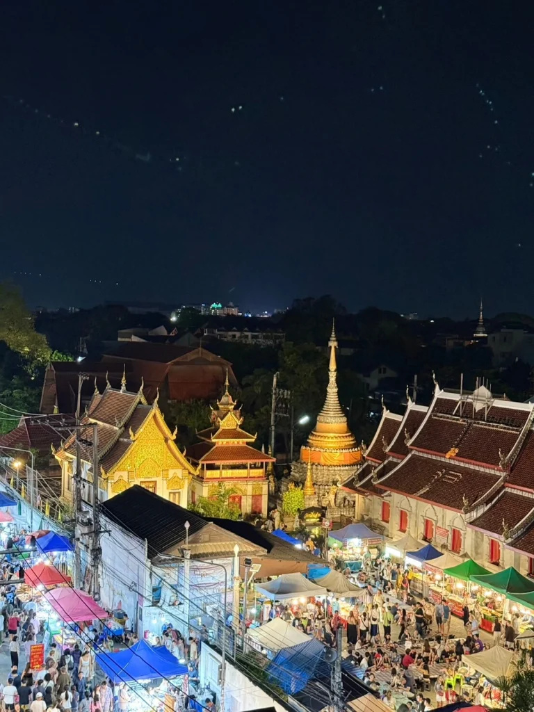 things to do in Chiang Mai temple view